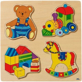 Puzzle Jucariile Goki | 12 Piese, 27.5 cm