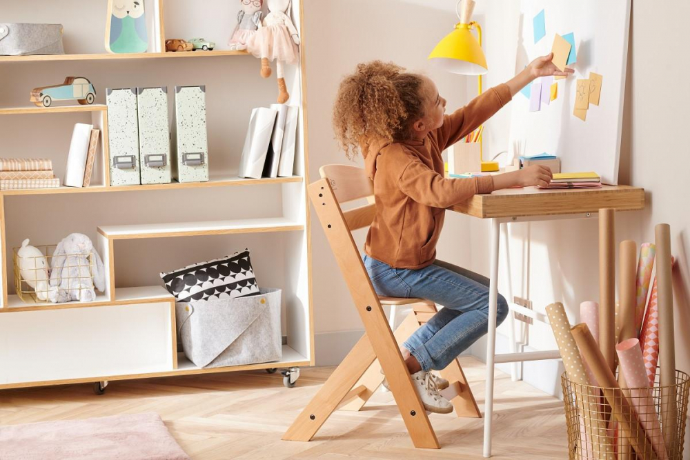 Scaun 3 în 1 Kinderkraft Enock Wooden - imagine 6