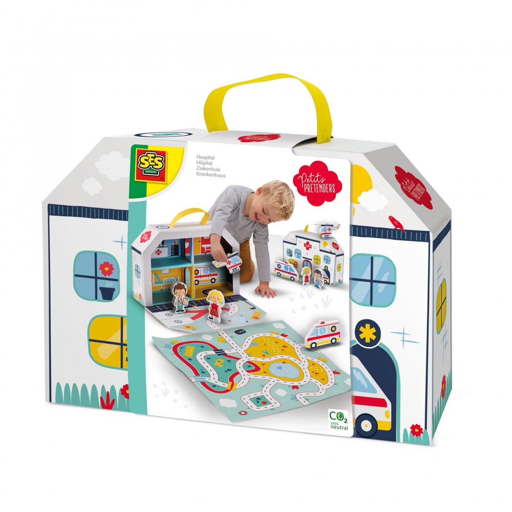 Set Spital Ses Creative cu Valiza si Figurine