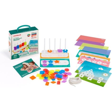 Numaratoare Abacolor Miniland - Invatare Logica