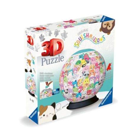 Puzzle 3D Squishmallows 72 piese Ravensburger - imagine 3