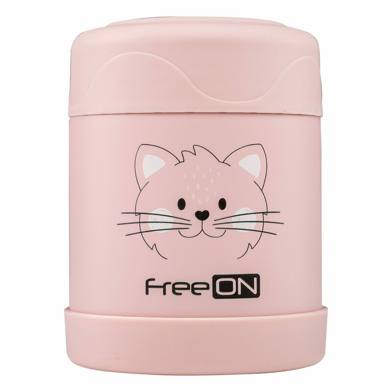 Termos FreeON Pink Kitty 350ml Alimente