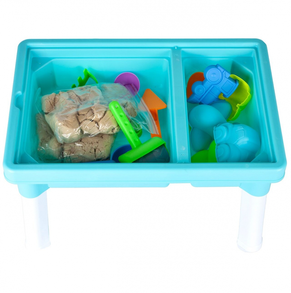 Masuta apa si nisip MalPlay Space Sand cu accesorii - imagine 9