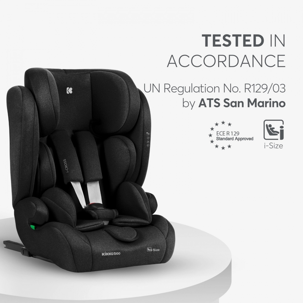 Kikkaboo i-Cross ISOFIX - Siguranță Supremă - imagine 6