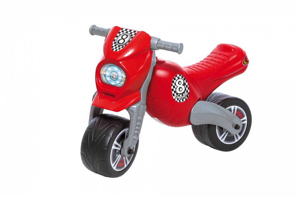 Motocicleta Dohany Cross 8 Rosu 3-5 Ani - imagine 4
