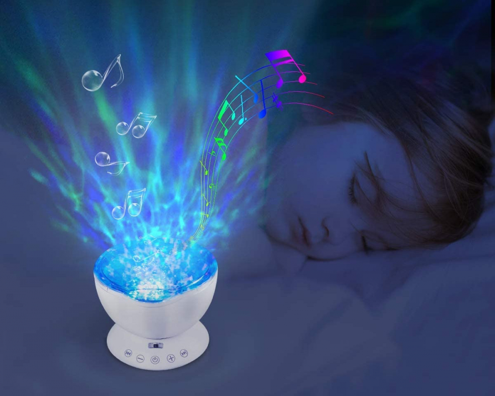 Playlearn Proiector Valuri Oceanice Relaxare - imagine 4