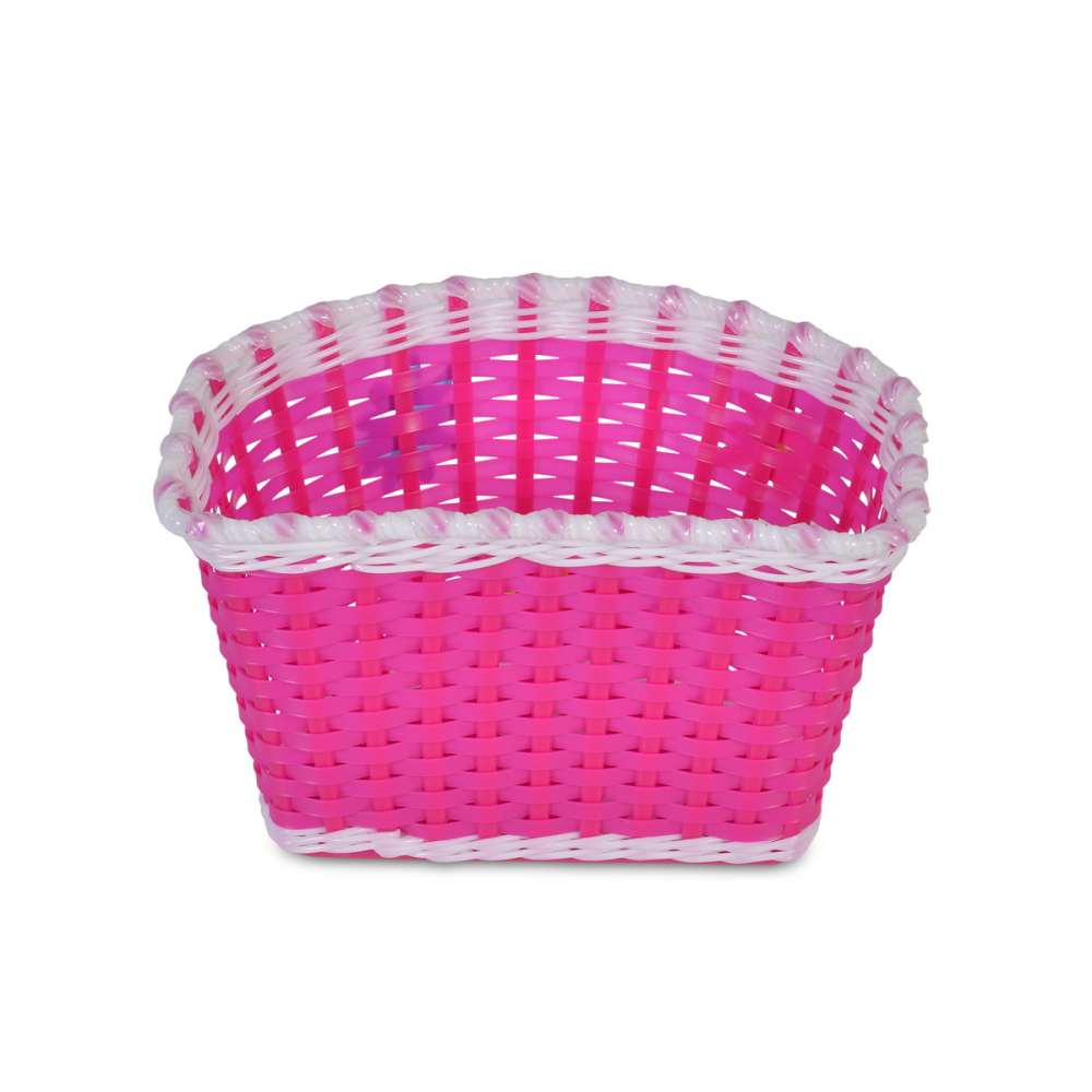 Coș Bicicletă Byox Flower Pink, Montare Ușoară - imagine 2