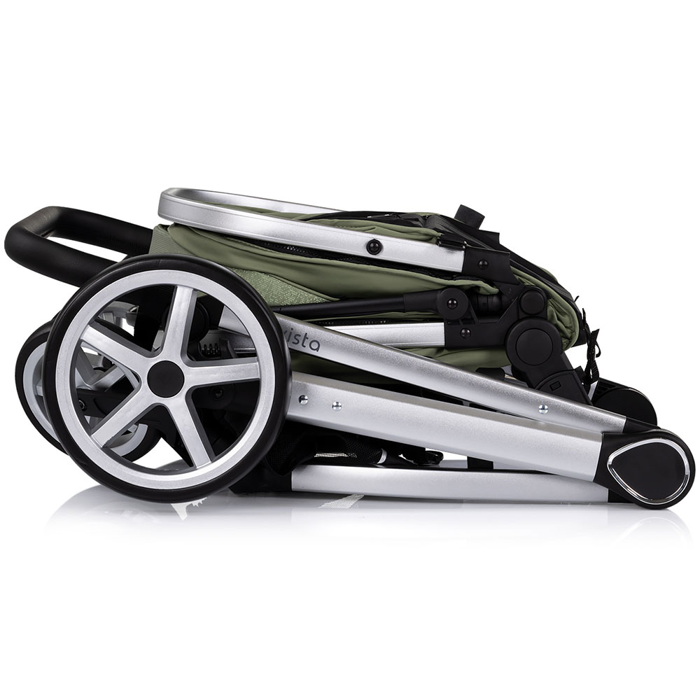 Carucior 3 in 1 Chipolino Vista Basil - Transformabil - imagine 3