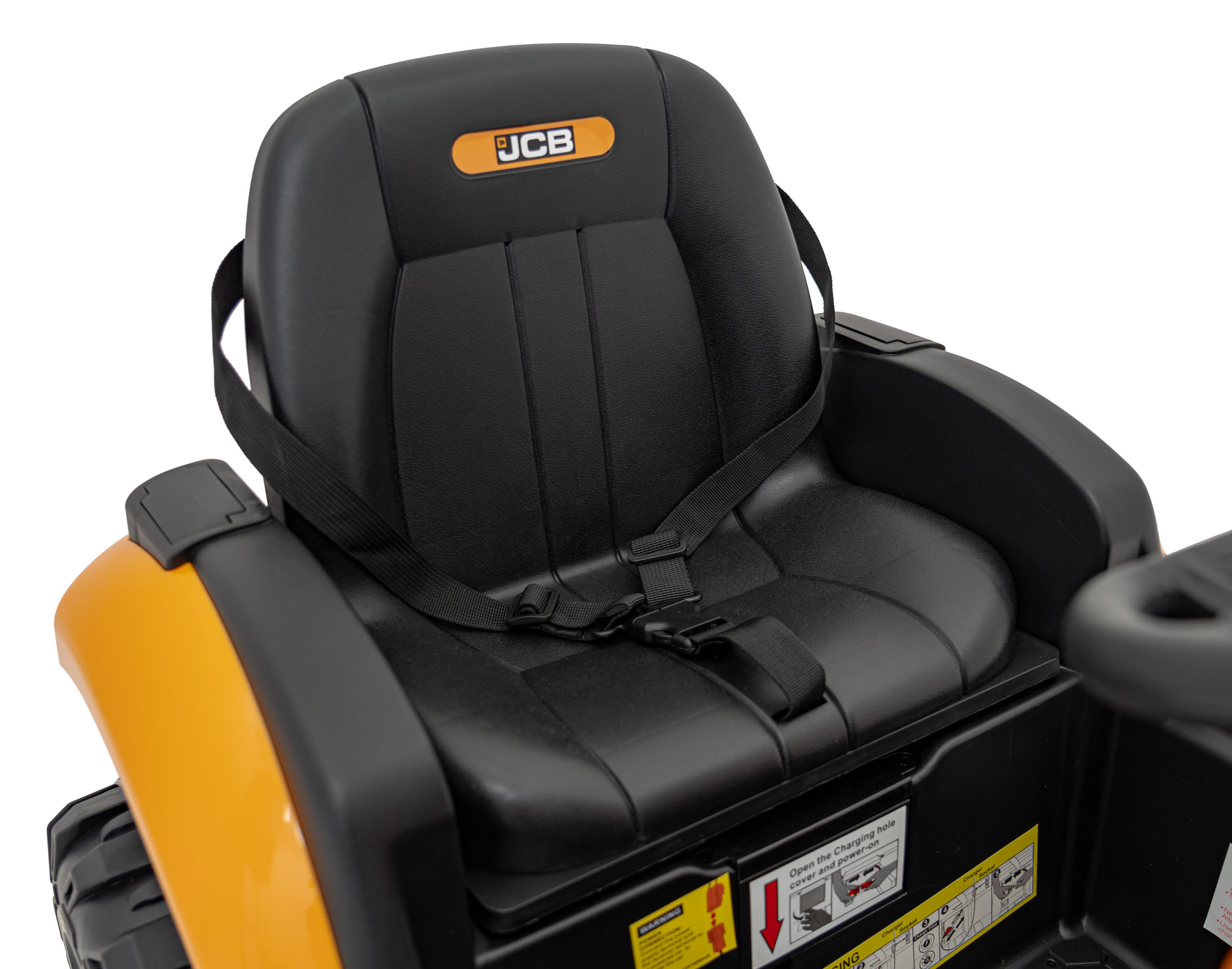 Tractor Electric JCB cu Cupă Manuală Galben - imagine 10
