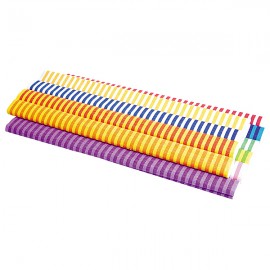 Hartie Creponată Dungată Moje Bambino - 10 Role Colorate