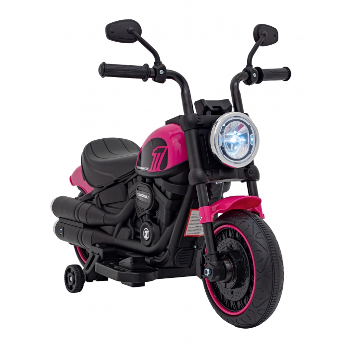 Motocicleta Electrică Chopper Roz Ramiz - imagine 6
