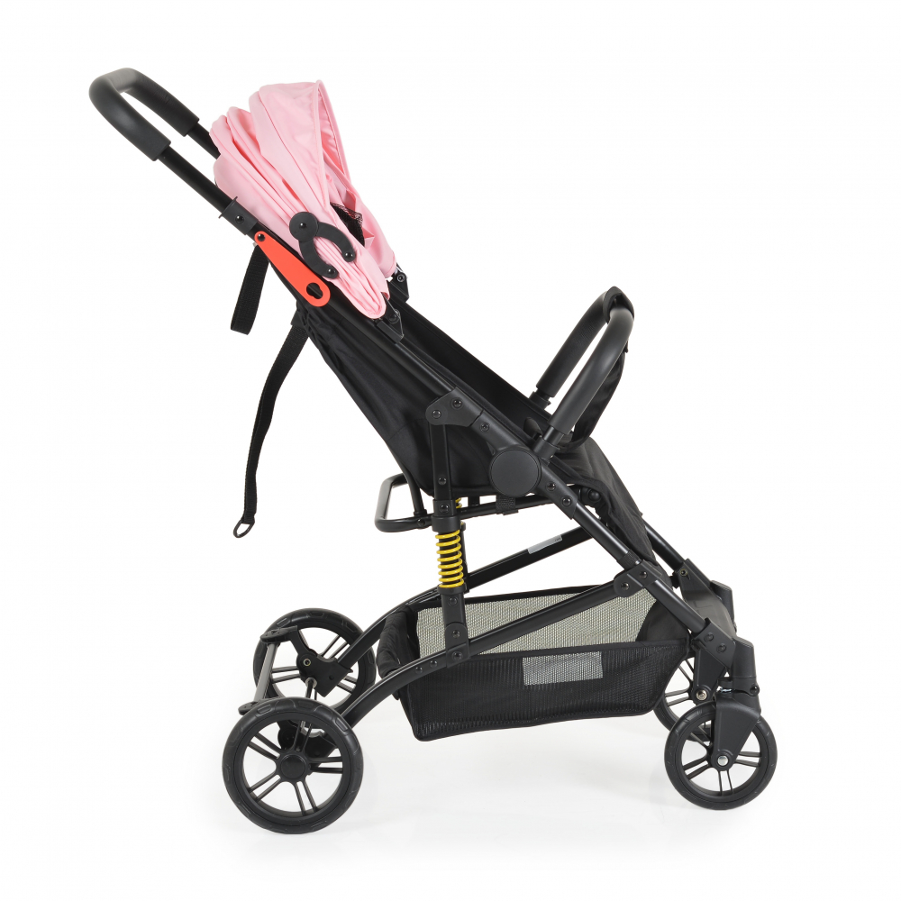 Carucior Sport Moni Colibri Pink, Pliere Compacta - imagine 4