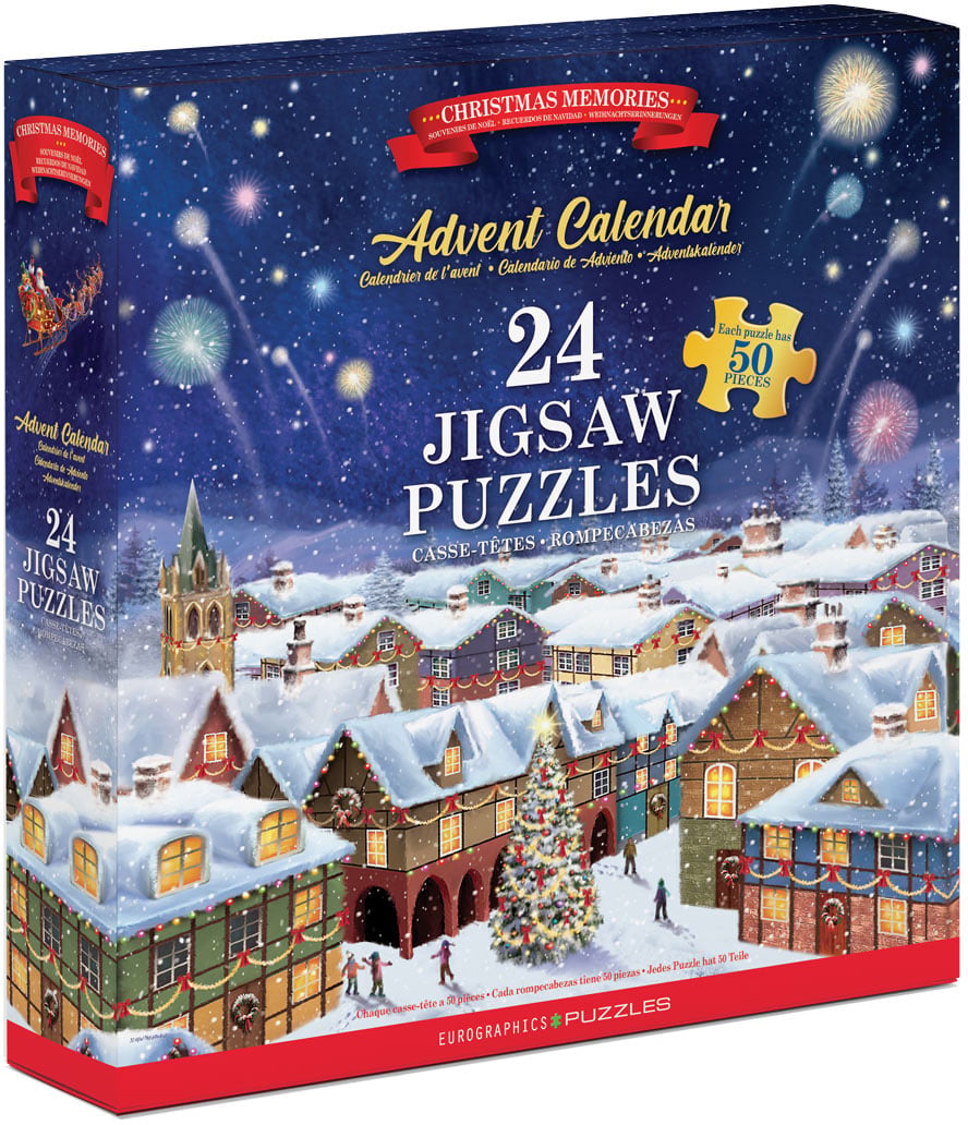 Calendar Advent Puzzle Eurographics Crăciun