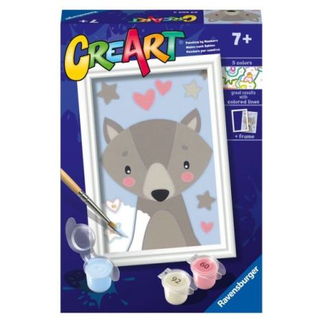 Ravensburger CreArt Pictura Lup - Jucarie Creativa