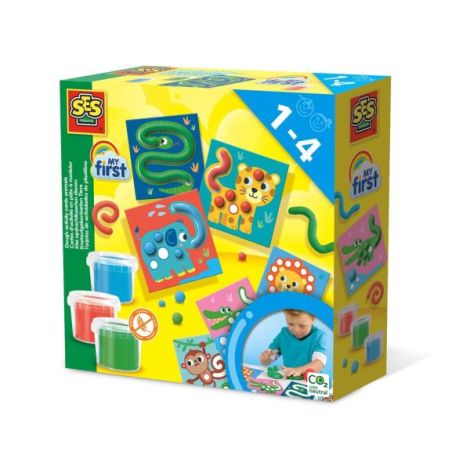 Ses Creative - Set Plastilină Animale Copii