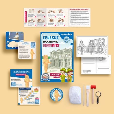 Arkerobox Set Arheologic Efes Biblioteca Celsus - imagine 2