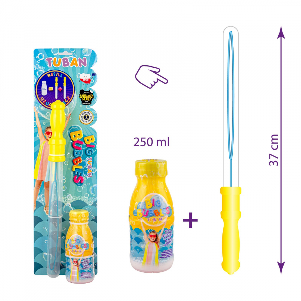 Set Baloane de Săpun Tuban Gigante cu Sabie - imagine 3