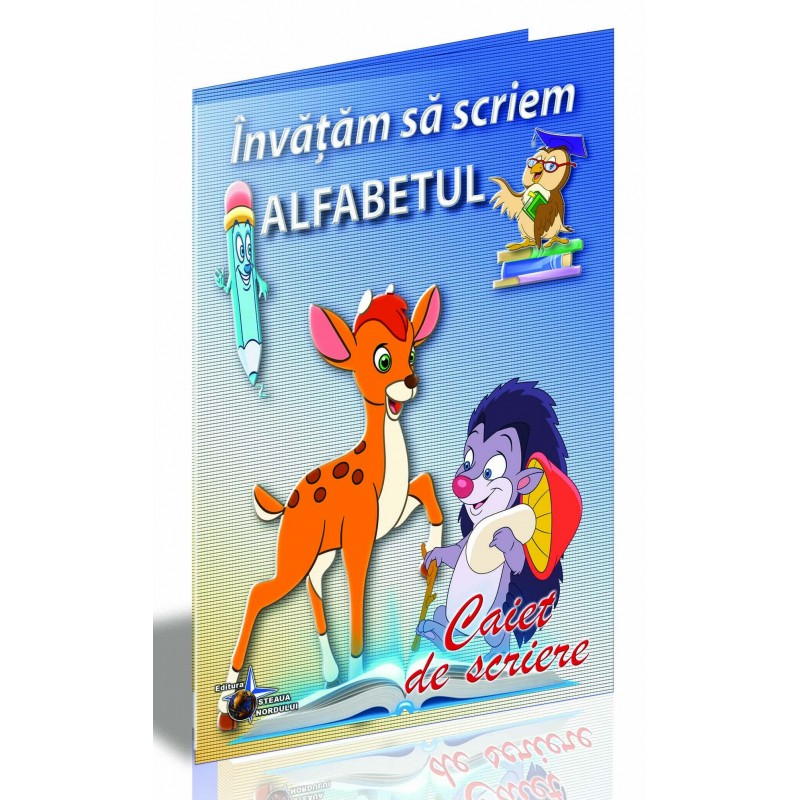 Caiet de Scriere B5 Alfabet Colorart, +6 Ani