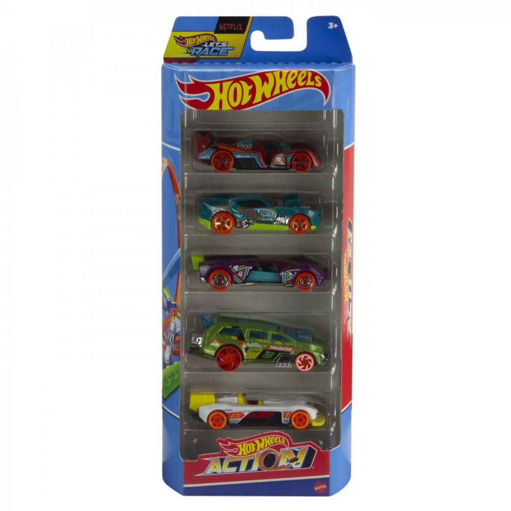 Set 5 Masini Hot Wheels Mattel