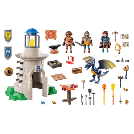 Playmobil Turn Cavaler Dragon Jucărie - imagine 2