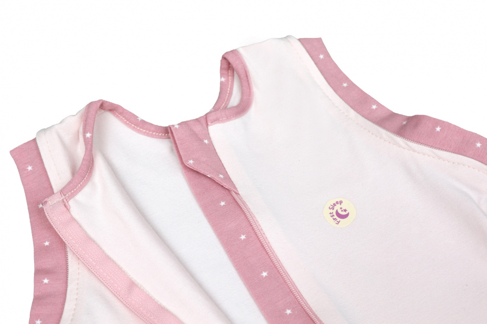 Sac de dormit Swaddle First Sleep Blush Pink 3-6 luni - imagine 3