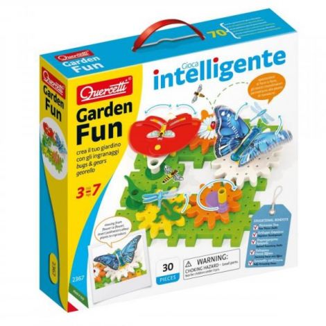 Quercetti Georello Garden - Joc Creativ 3-7 Ani