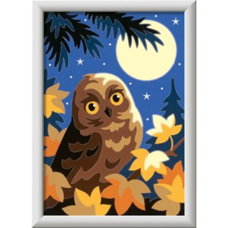 Ravensburger CreArt Bufnită Luminoasă Pictură - imagine 3