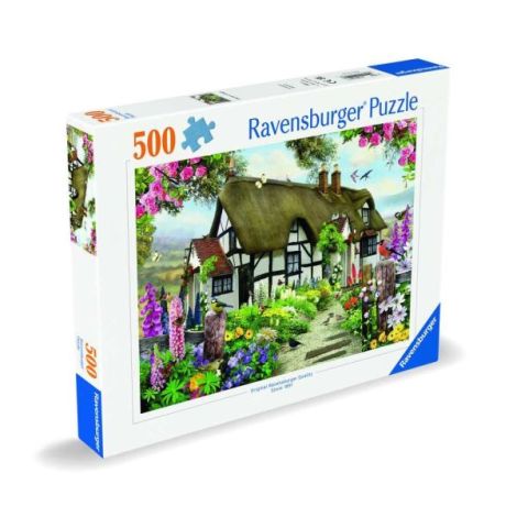 Puzzle Cabana 500 Piese Ravensburger Design Nou - imagine 2