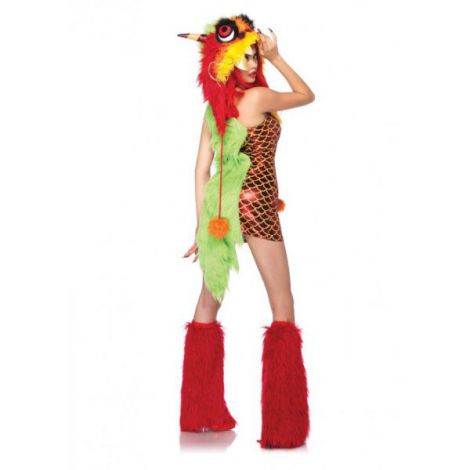 Costum Dragon Sexy Widmann - Carnaval 158cm - imagine 2