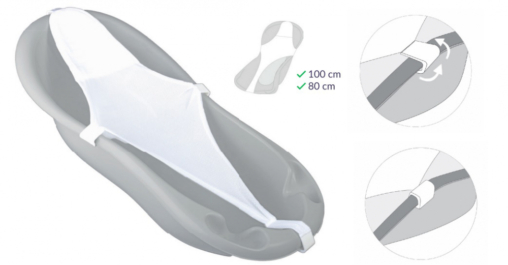 Hamac Cadita Baby Matex Clever, Multifunctional - imagine 2