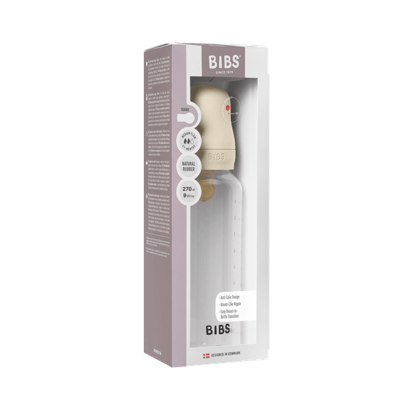 Bibs Set Biberon Anticolici 270ml Ivory - imagine 2