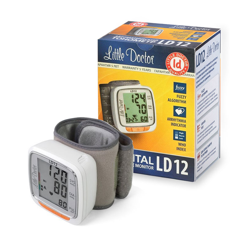 Tensiometru Little Doctor LD12 | Detectare Aritmie & WHO