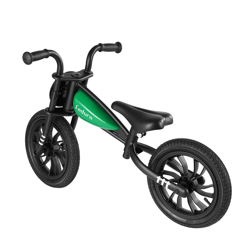 Bicicleta QPlay Feduro Verde, Fără Pedale, 3-6 Ani - imagine 3