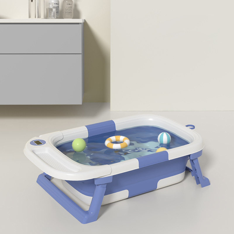 Cădiță Little Mom Blue Ultrapliabilă cu Termometru - imagine 6