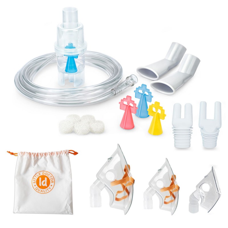 Nebulizator Little Doctor LD-215C, Compresor, 3 Dimensiuni - imagine 4