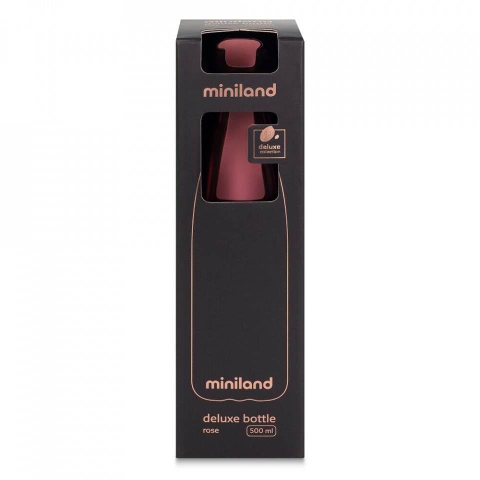 Sticlă termos Miniland Deluxe Rose 500 ml