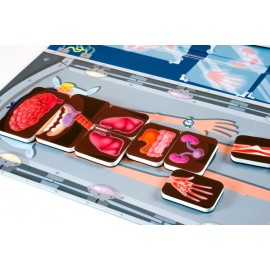 Joc Magnetic Corpul Uman Miniland | Anatomie - imagine 9