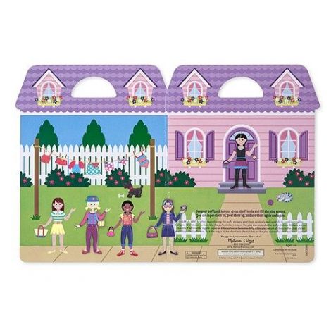 Abtibilduri Imbracaminte Melissa & Doug Reutilizabile - imagine 5