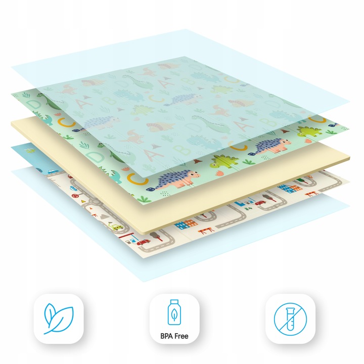Covor Educational Matadi 2Fețe 180x200 Dino Road - imagine 5