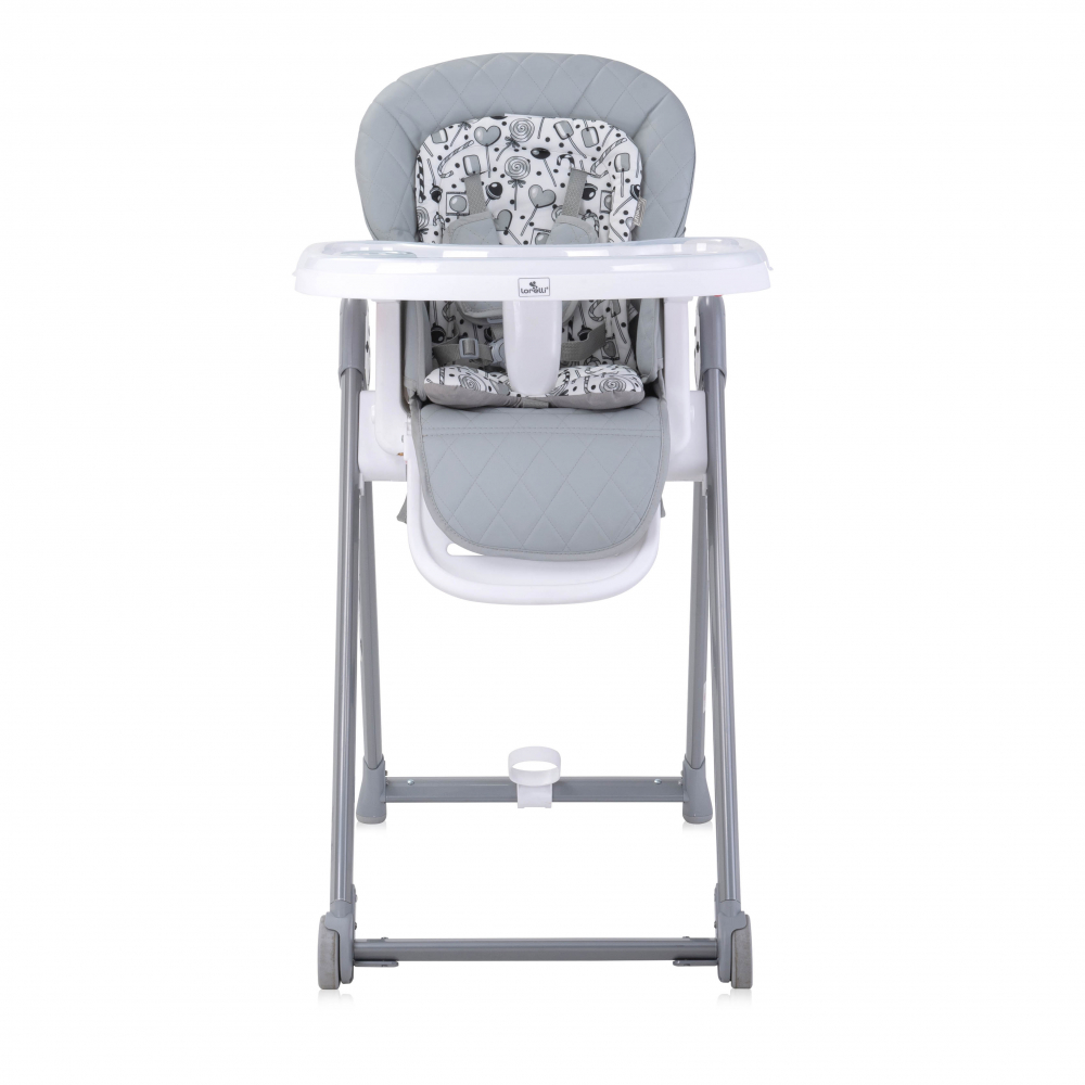 Scaun de masă Lorelli Party Cool Grey, Aluminiu Reglabil