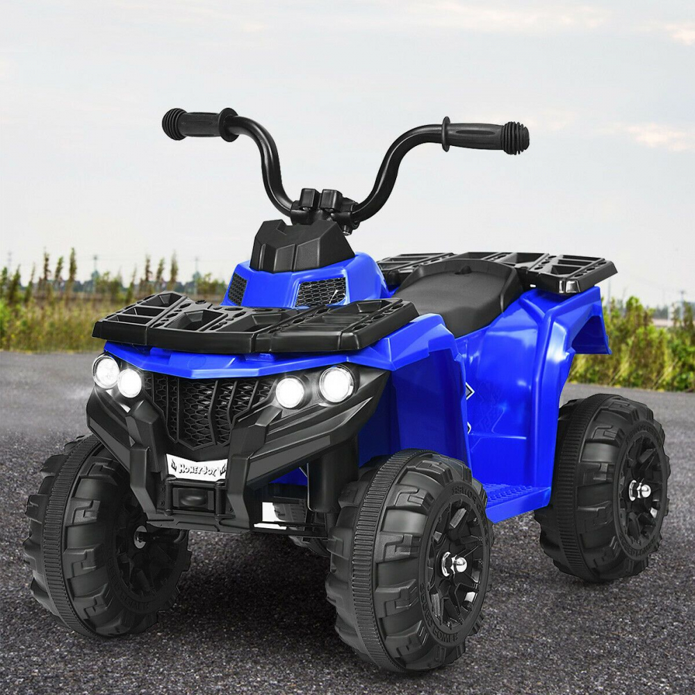 ATV Electric Nichiduta Racer 1 Blue 6V, MP3 si LED - imagine 3