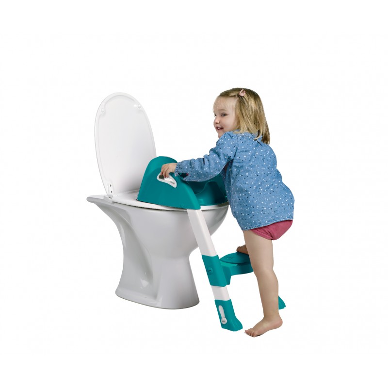 Reductor toaleta cu scarita Thermobaby Kiddyloo - imagine 3