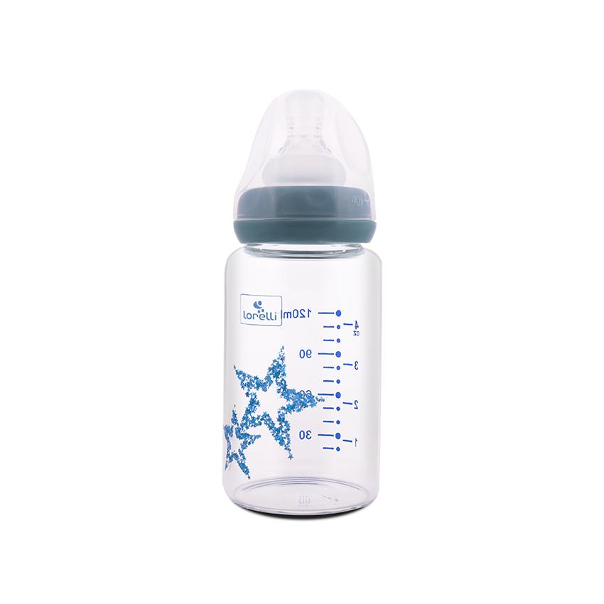 Biberon Sticla Anticolici Lorelli 120 ml Blue - imagine 3