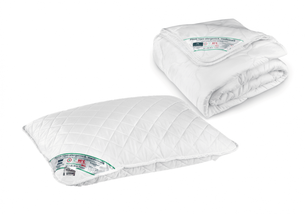 Set Hipoalergenic Baby Somnart | Pernă+Pilotă 70RON - imagine 5