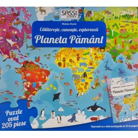 Sassi Planeta Pamant: Puzzle si Carte Educativa - imagine 2