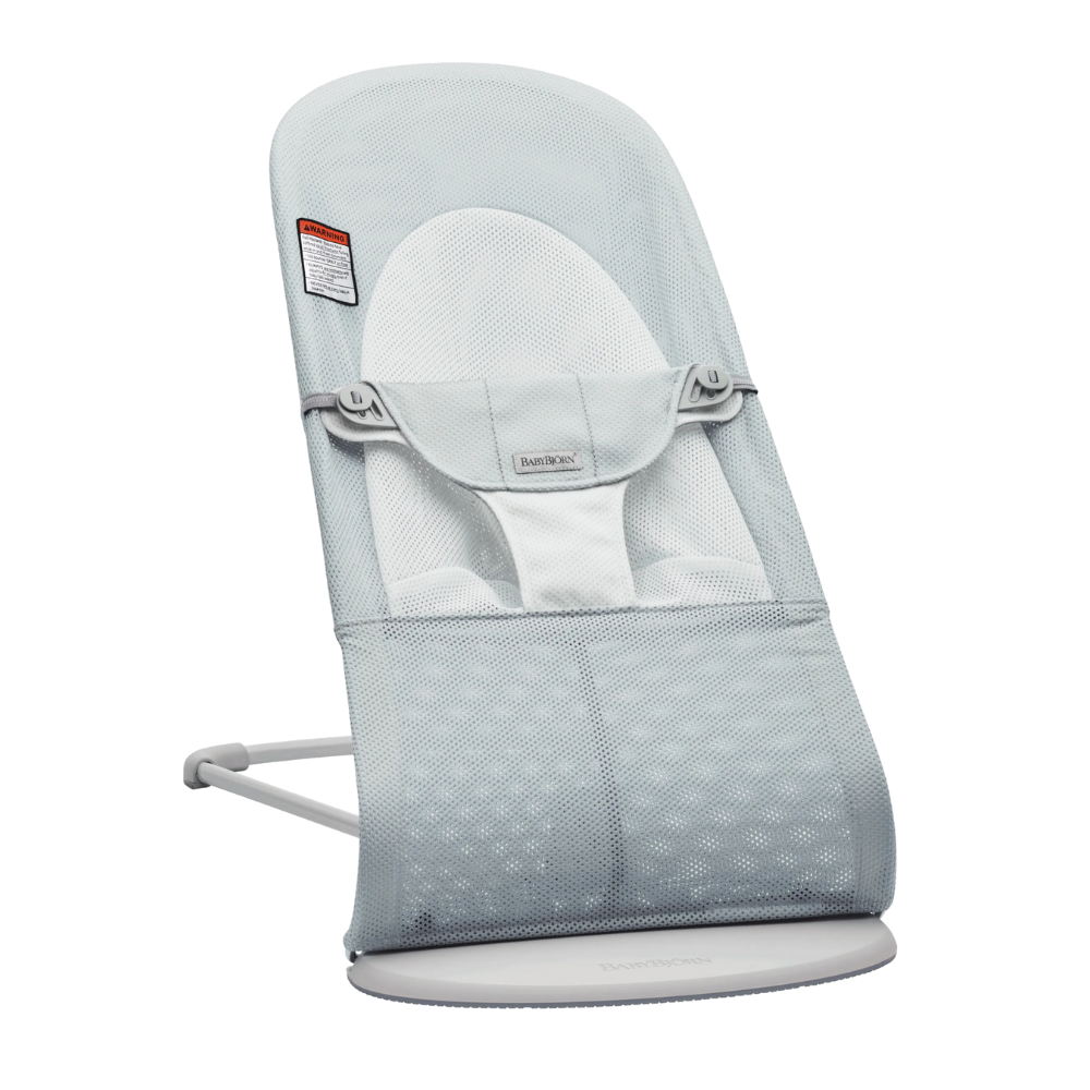 BabyBjorn Balance Soft SilverWhite Mesh - imagine 10