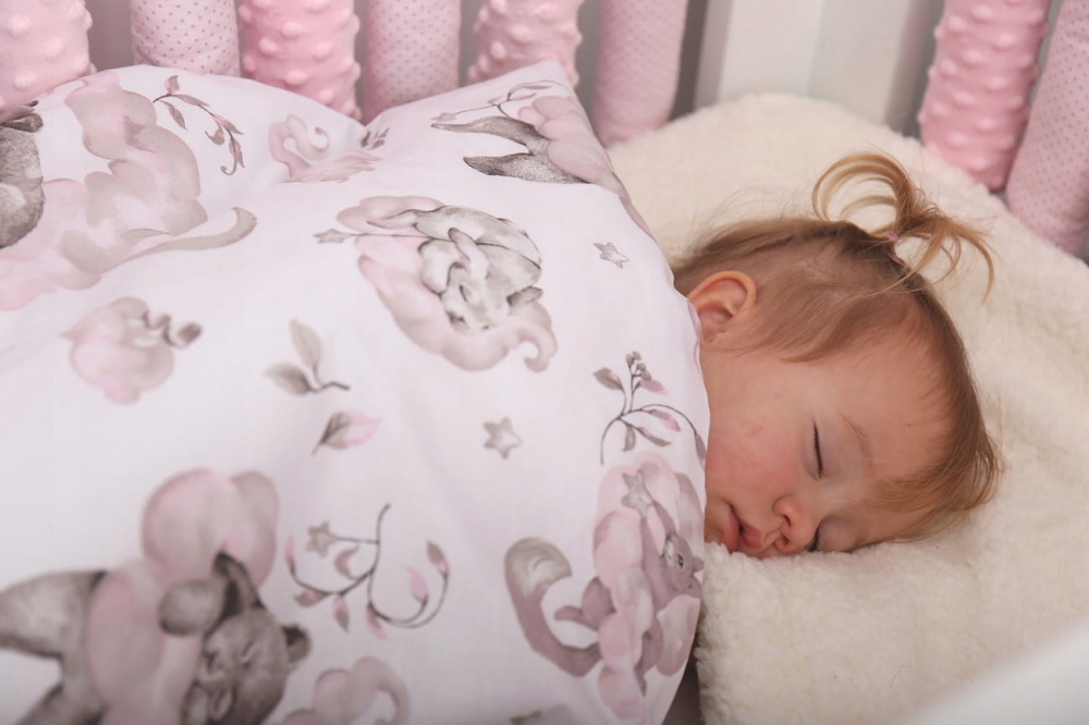 Protectii Patut BabyMam 100% Bumbac Siguranta Maxima - imagine 4