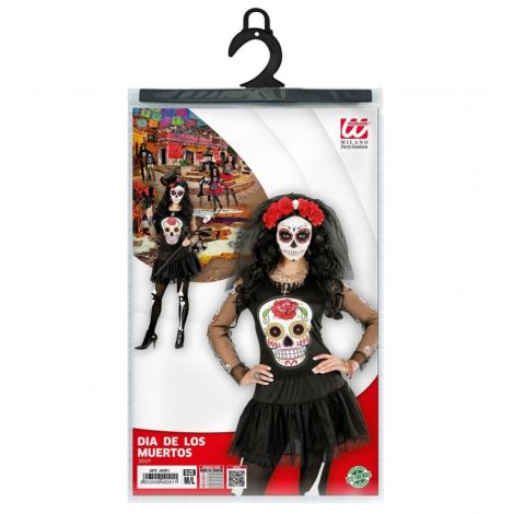 Bluza Dia de los Muertos Widmann | Halloween - imagine 3