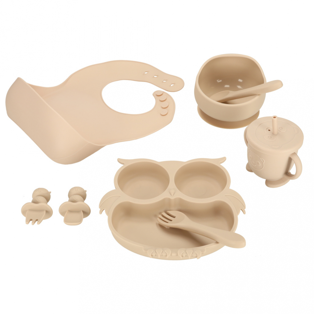 Set Hrana Bebelusi Ikonka 8 Piese Silicon - imagine 4