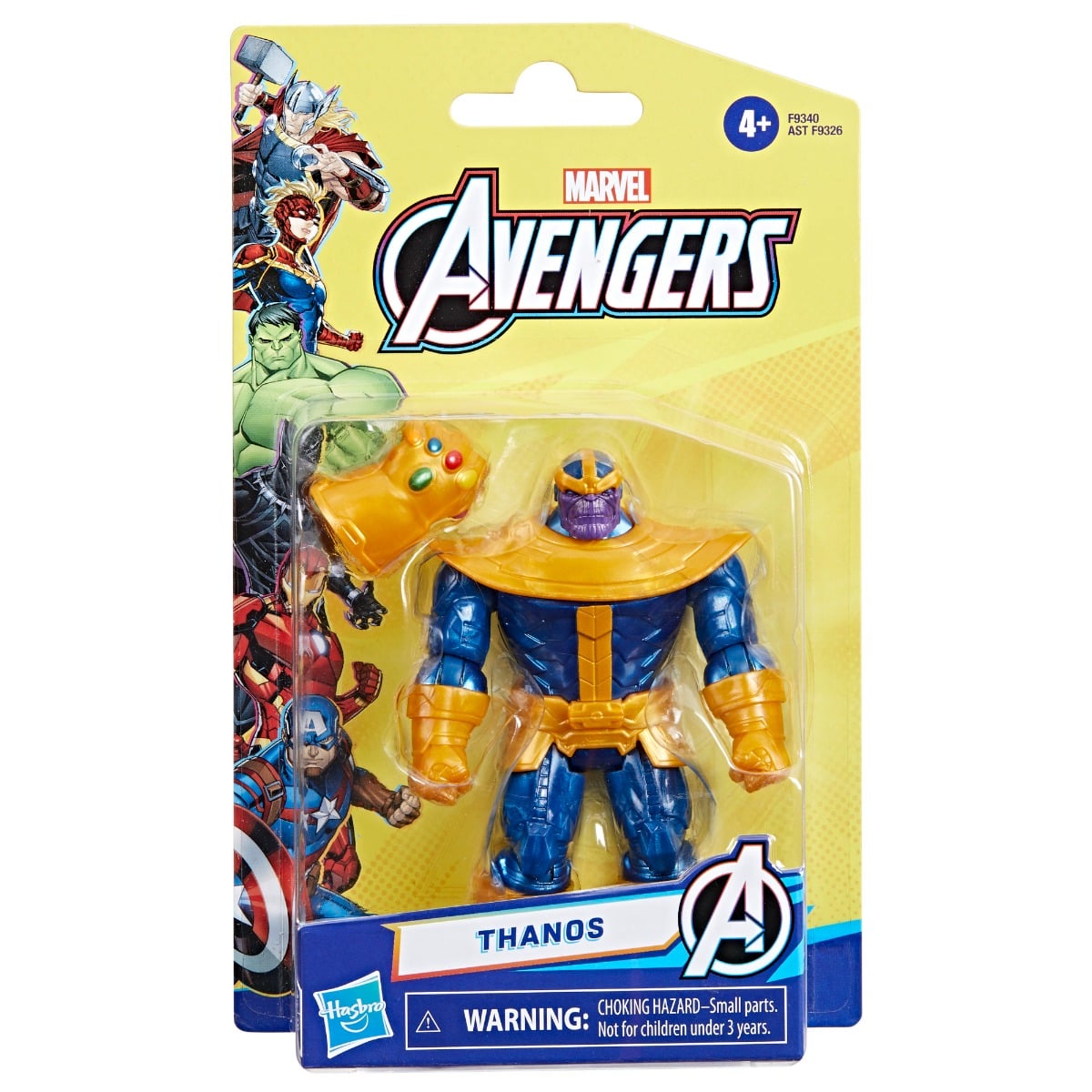 Figurina Marvel Thanos Evergreen, 10 cm